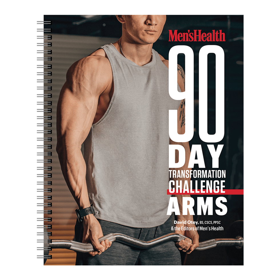 men's health 90day transformation challenge arms