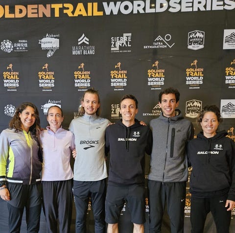 gli italiani al kobe trail per la golden trail world series