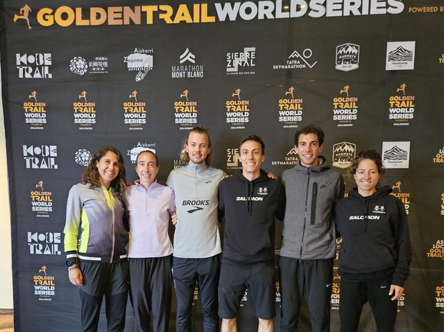 gli italiani al kobe trail per la golden trail world series