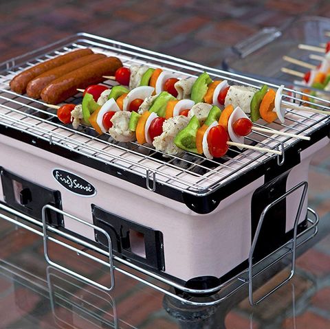 Food, Barbecue, Kitchen appliance, Cuisine, Dish, Chafing dish, Outdoor grill, À la carte food, Small appliance, Grilling, 