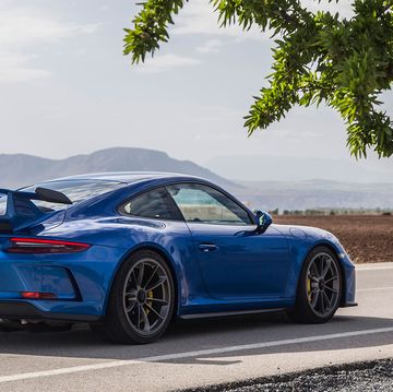 2018 Porsche 911 GT3 Blue