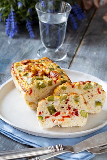 a plate of pizza