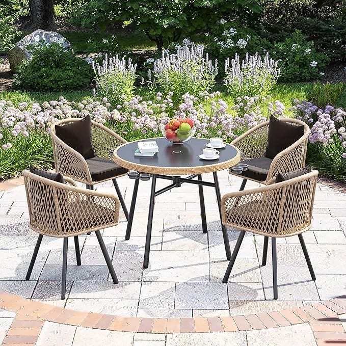 10 Best Outdoor Dining Sets to Score on Amazon