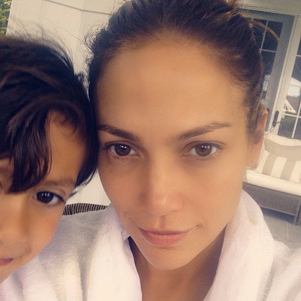 12 Photos of Jennifer Lopez in No Makeup - J.Lo Without Makeup