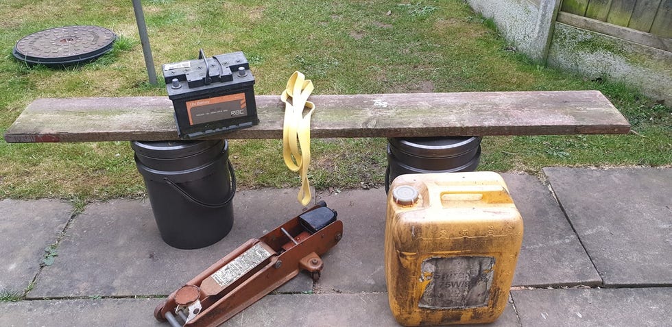 Tan, Kitchen appliance accessory, Still life photography, Cylinder, Small appliance, Outdoor furniture, Tool, Baggage, 