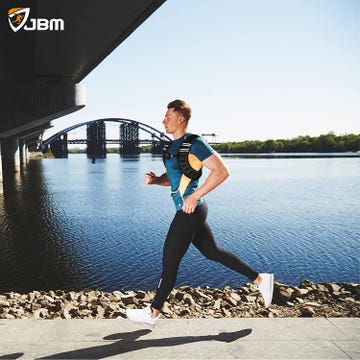 running with a weighted vest