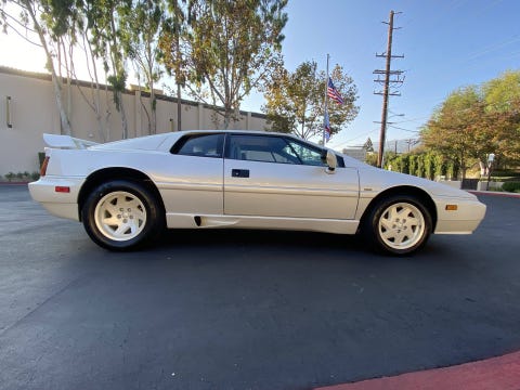 167 mile lotus esprit turbo commemorative edition for sale