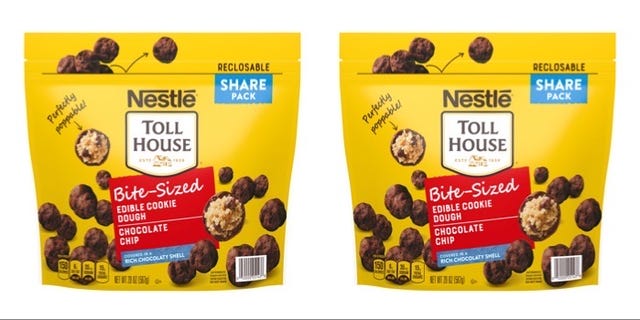 nestle toll house bite sized edible cookie dough