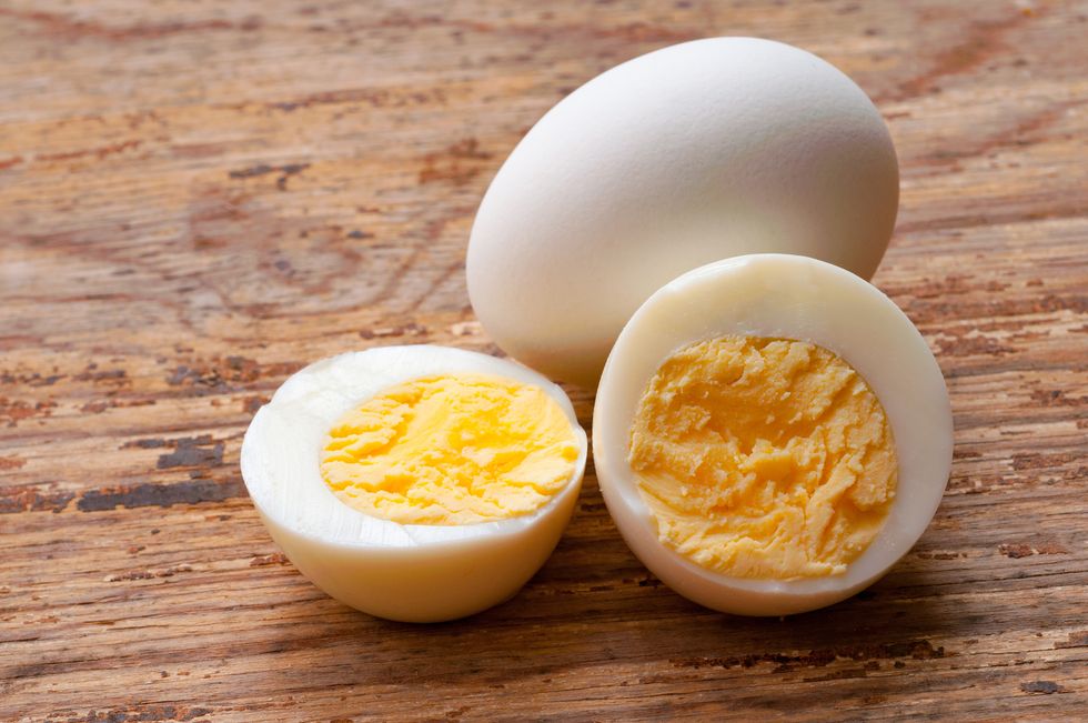 Egg, Egg, Boiled egg, Food, Deviled egg, Egg white, Dish, Egg yolk, Ingredient, Salted duck egg, 
