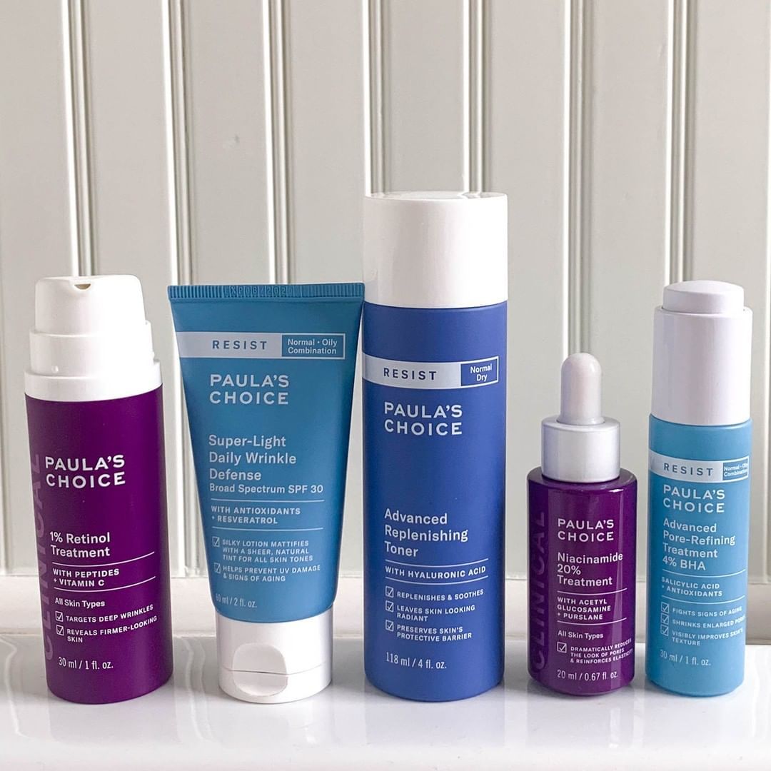 Paula's Choice: An AM and PM Routine for Every Skin Type