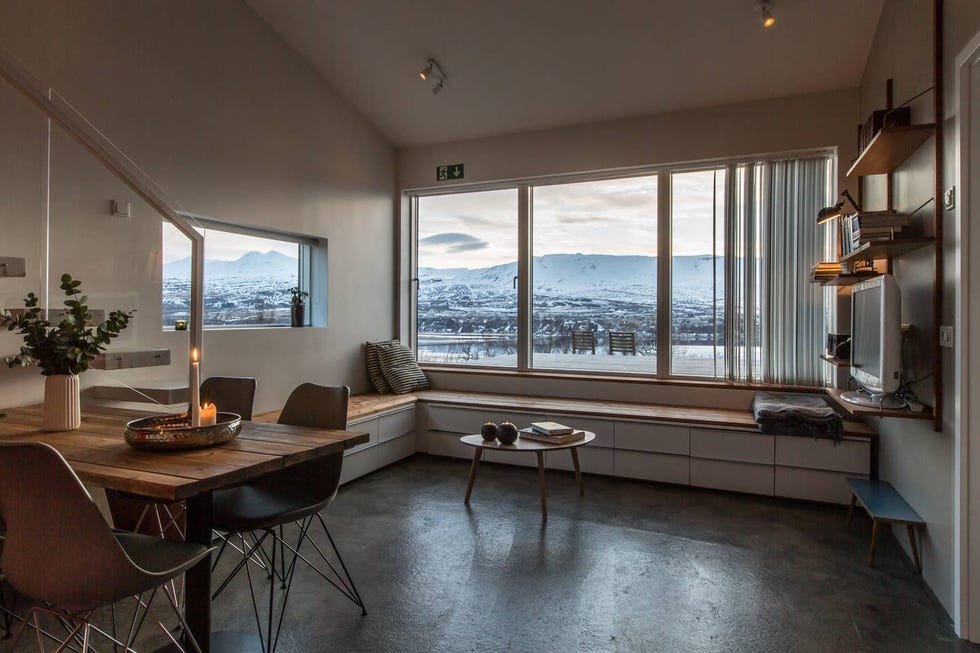 See the Northern Lights in Iceland at This Modern Airbnb Iceland Airbnb