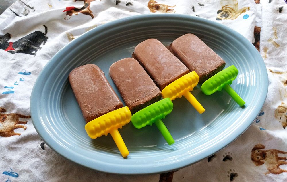 cold brew coffee popsicles