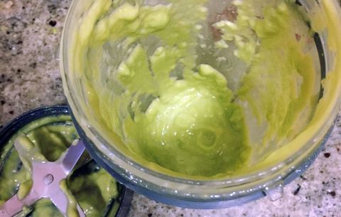 making avocado shampoo