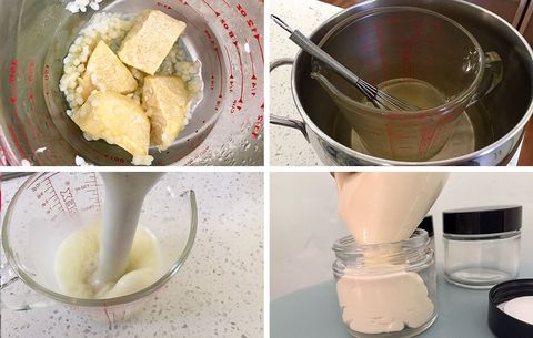 how to make a diy face cream step by step 