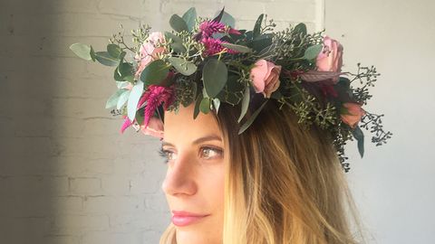 preview for How To Make A Floral Wedding Crown