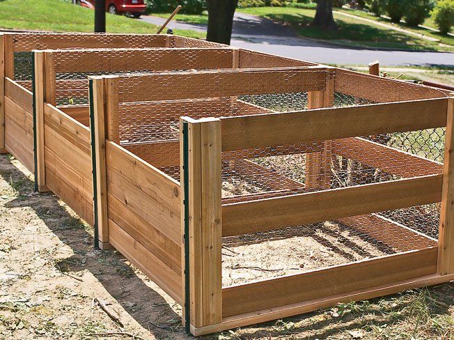 Fall is the perfect time to build a compost bin