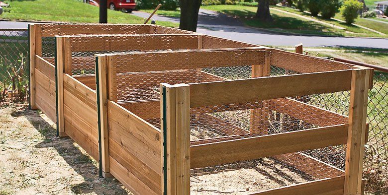 Garden Organic  Homemade compost bins