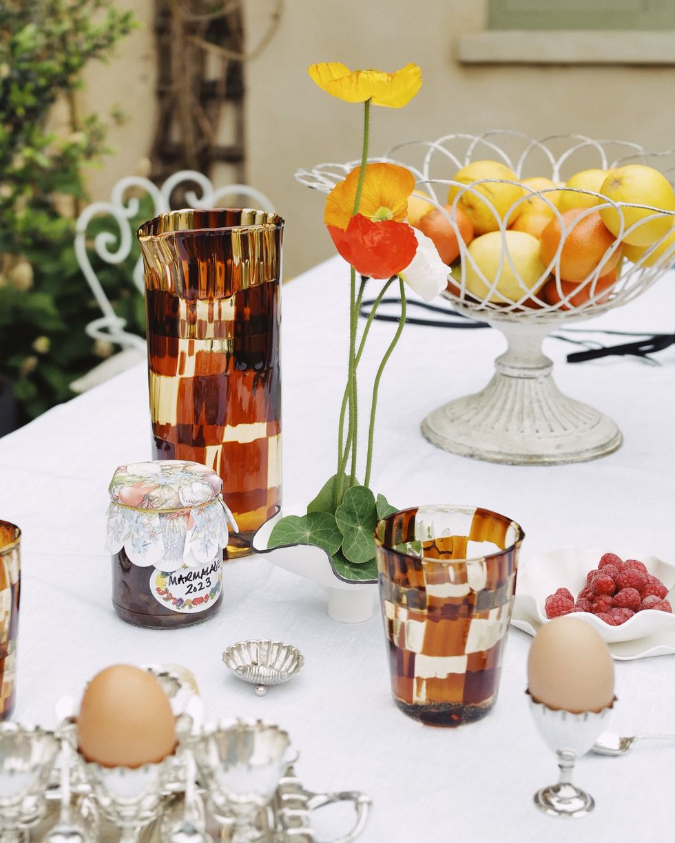 an easter table
