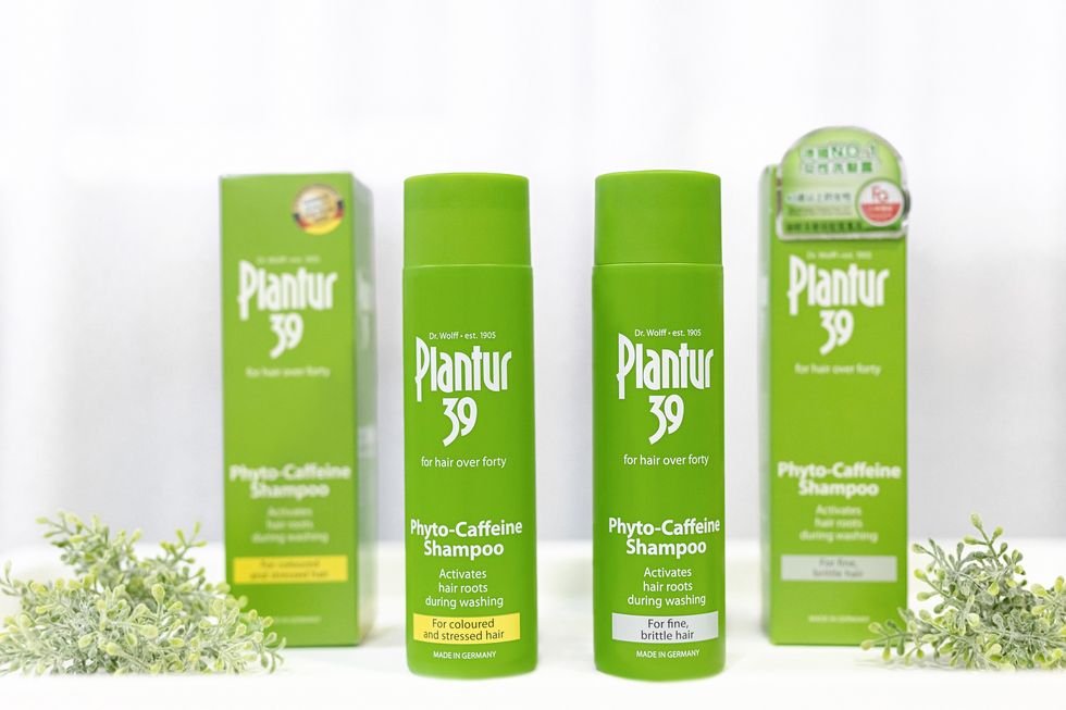 plantur 39植物與咖啡因洗髮露頭髮液，養出頭髮的「青春力」