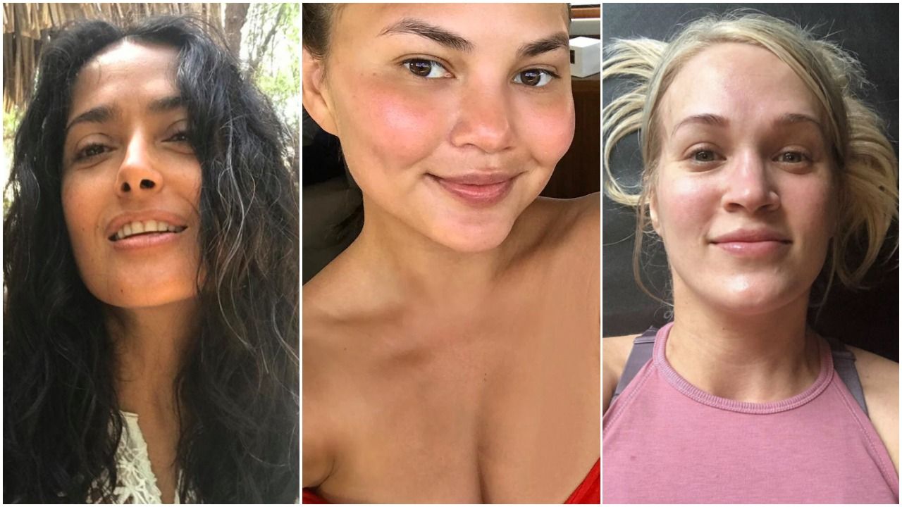 Celebs who are average without makeup