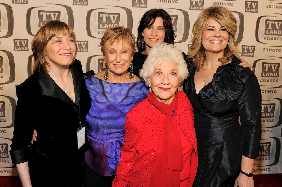 NEW YORK, NY - APRIL 10:  Geri Jewell. Cloris Leachman, Nancy McKeon, Charlotte Rae and Lisa Whelchel attend the 9th Annual TV Land Awards at the Javits Center on April 10, 2011 in New York City.  (Photo by Larry Busacca/Getty Images) *** Local Caption *** Geri Jewell;Cloris Leachman;Nancy McKeon;Charlotte Rae;Lisa Whelchel