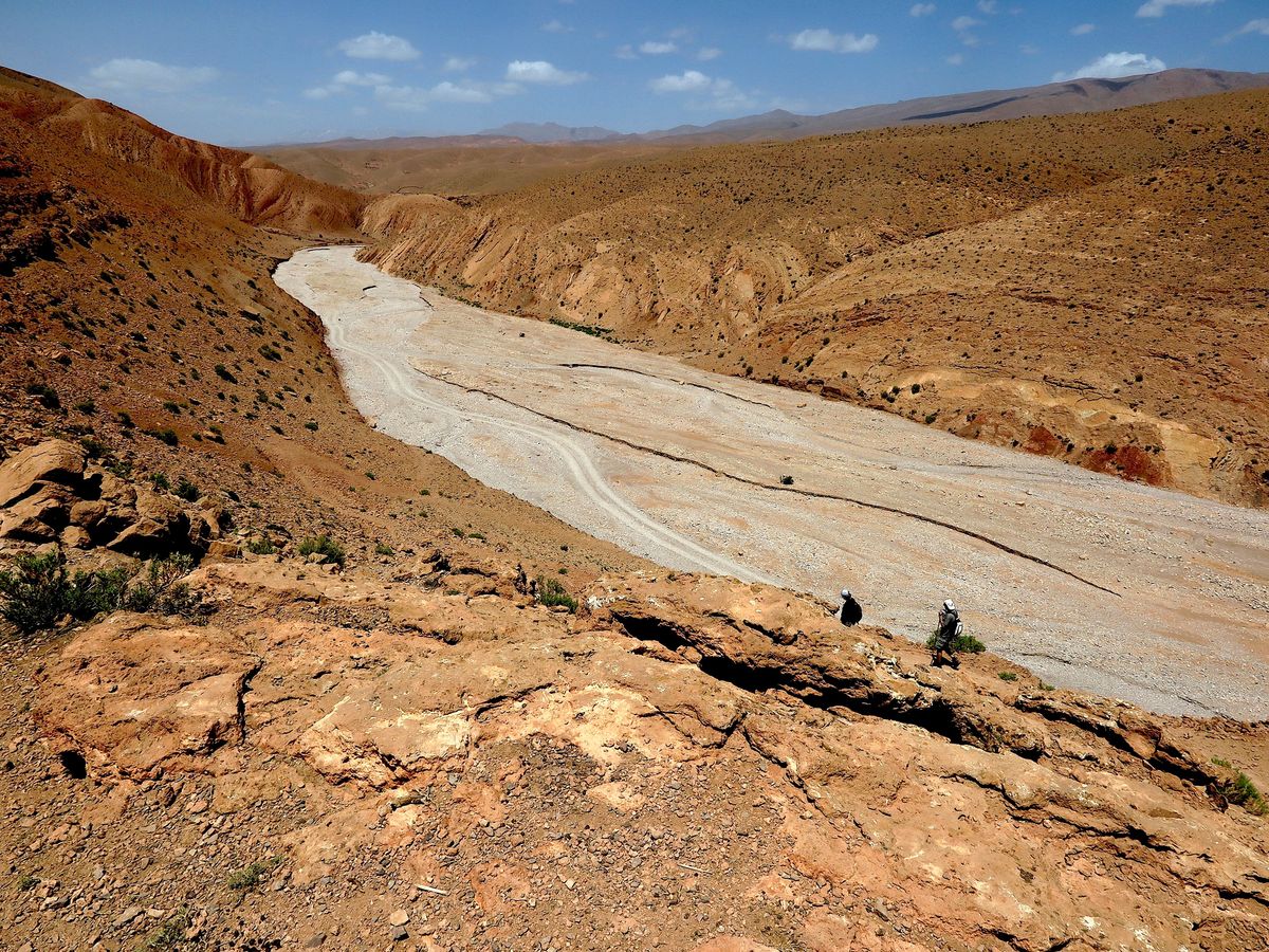 Een trektocht door de Dadesvallei in Marokko
