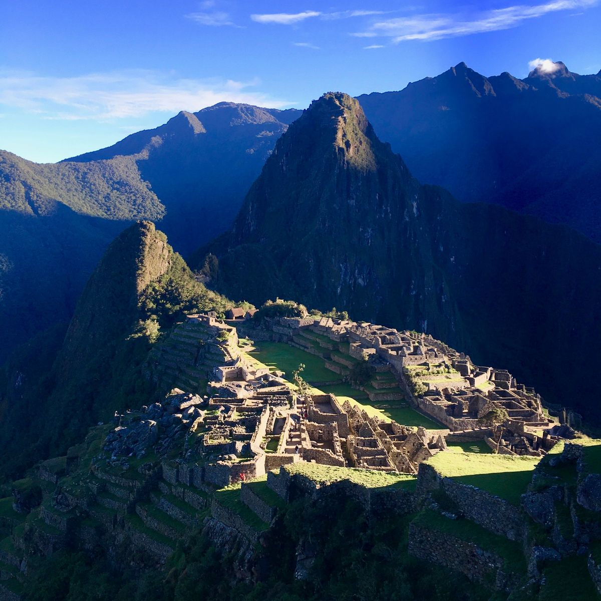 Zonsopkomst Machu Picchu