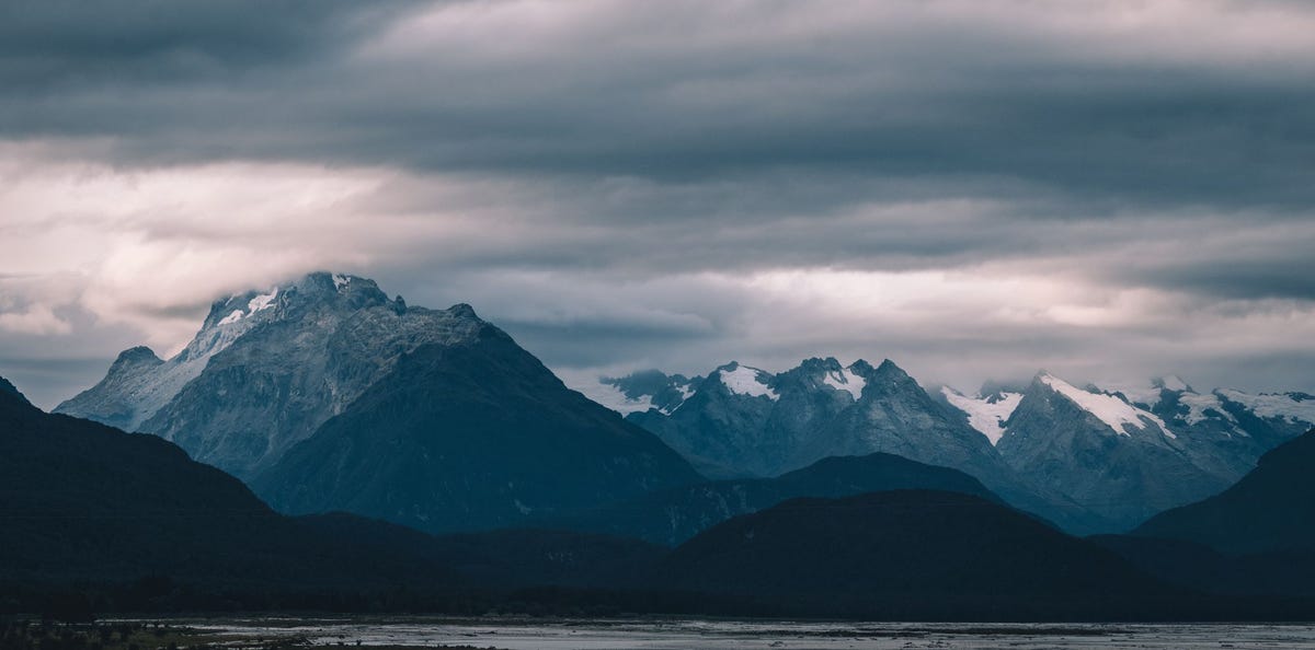Het achtergronddecor van Glenorchy