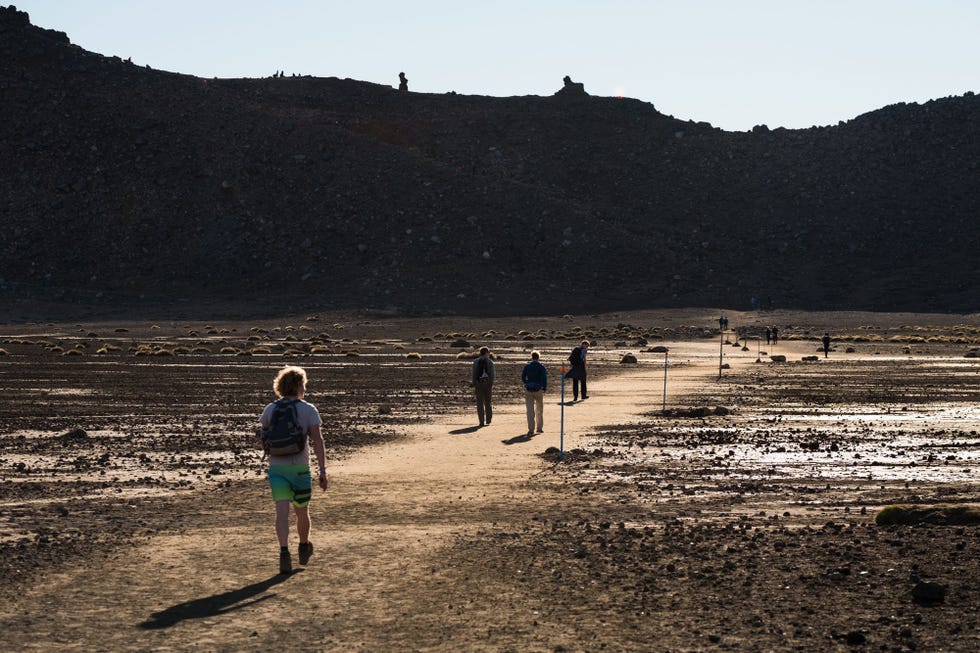 Aangekomen in de South Crater