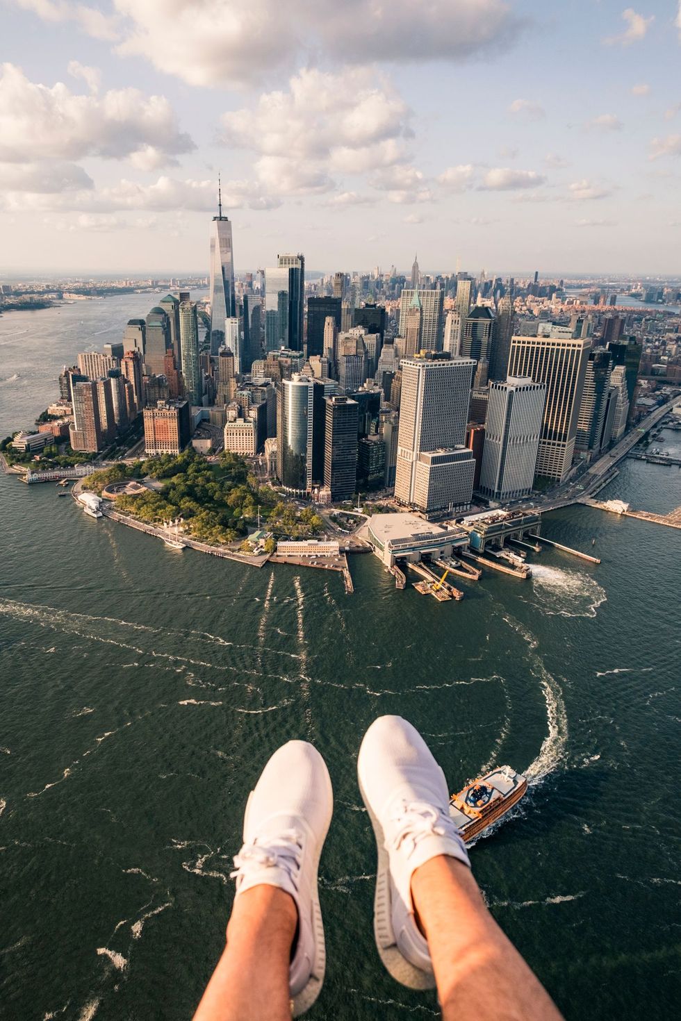 Een fotovlucht over de stad staat garant voor ultieme Instagramplaatjes