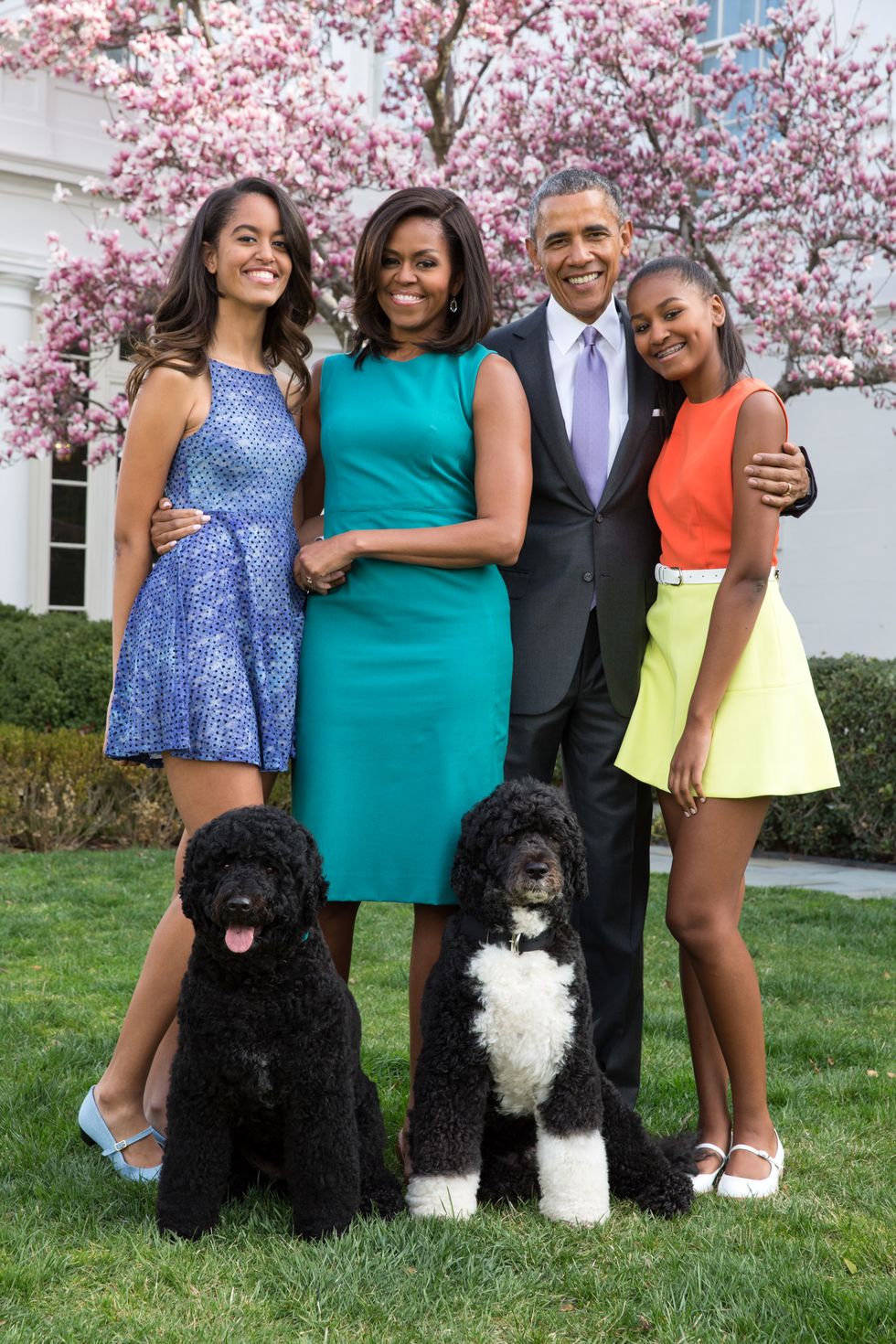 Obama Family Photo