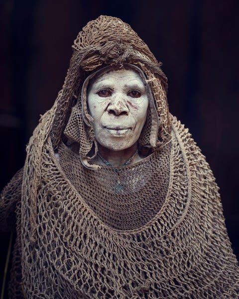 Een Huliman uit Tari PapoeaNieuwGuinea 2017