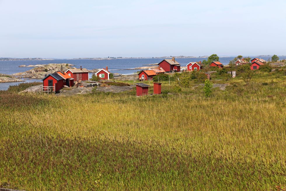 Deze Stuga typisch Zweedse houten zomerhuisjes vind je overal