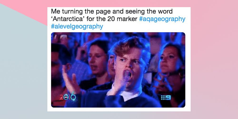 A Level Geography students have a lot to say about that AQA 20 mark question