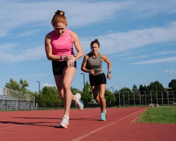 running through pain