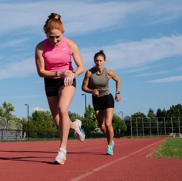 running on a track can help improve your speed and endurance