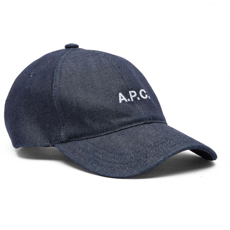 ﻿﻿apc藍 charlie 刺繡 logo 棒球帽