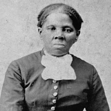 black and white photo of harriet tubman