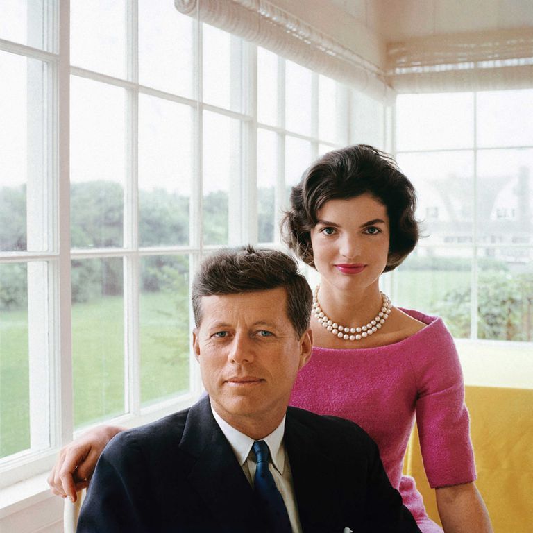 A portrait of Jackie and JFK, White House, 1961 
