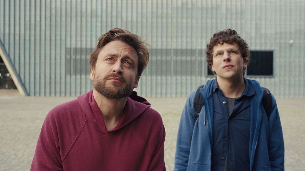 kieran culkin and jesse eisenberg appear in a real pain by jesse eisenberg, an official selection of the us dramatic competition at the 2024 sundance film festival courtesy of sundance institute