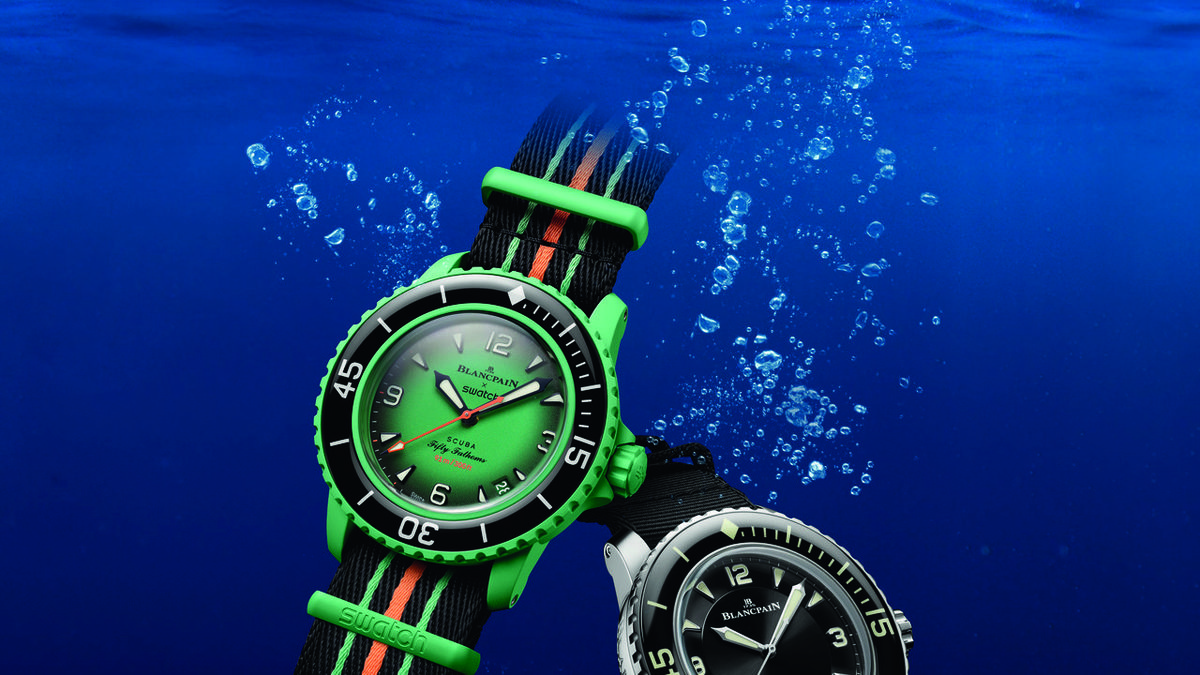 This $400 Blancpain x Swatch Diver Watch Is Already Breaking the Internet