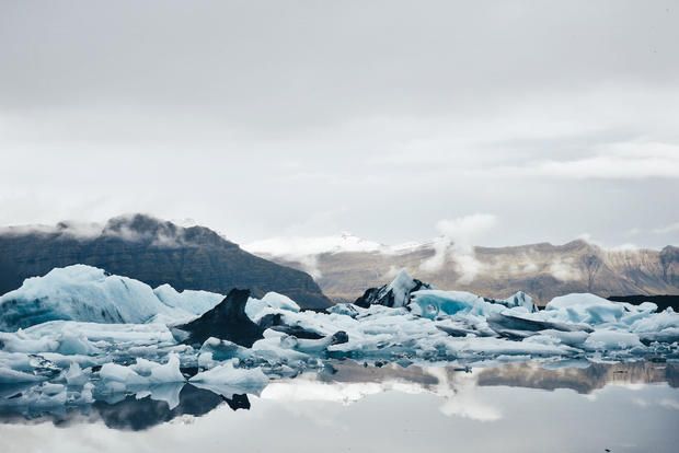 Polar ice cap, Glacial landform, Ice, Iceberg, Sky, Glacier, Ice cap, Arctic, Natural environment, Arctic ocean, 