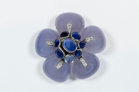 Cobalt blue, Blue, Fashion accessory, Jewellery, Body jewelry, Gemstone, Electric blue, Sapphire, Crystal, Petal, 
