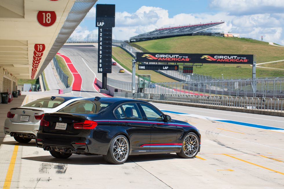 BMW M Performance parts track day