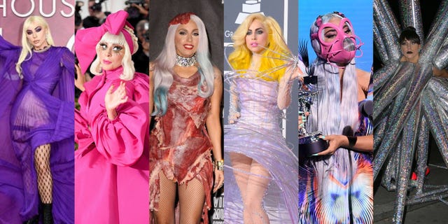 レディー・ガガ（Lady GaGa）の伝説的ルック37選！ 衝撃の肉