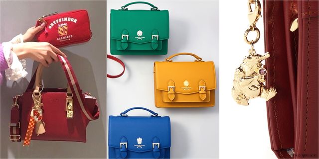 Bag, Handbag, Red, Fashion accessory, Product, Lock, Yellow, Leather, Material property, Luggage and bags, 