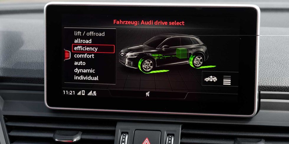 Audi Q5 TFSIe - pantalla central
