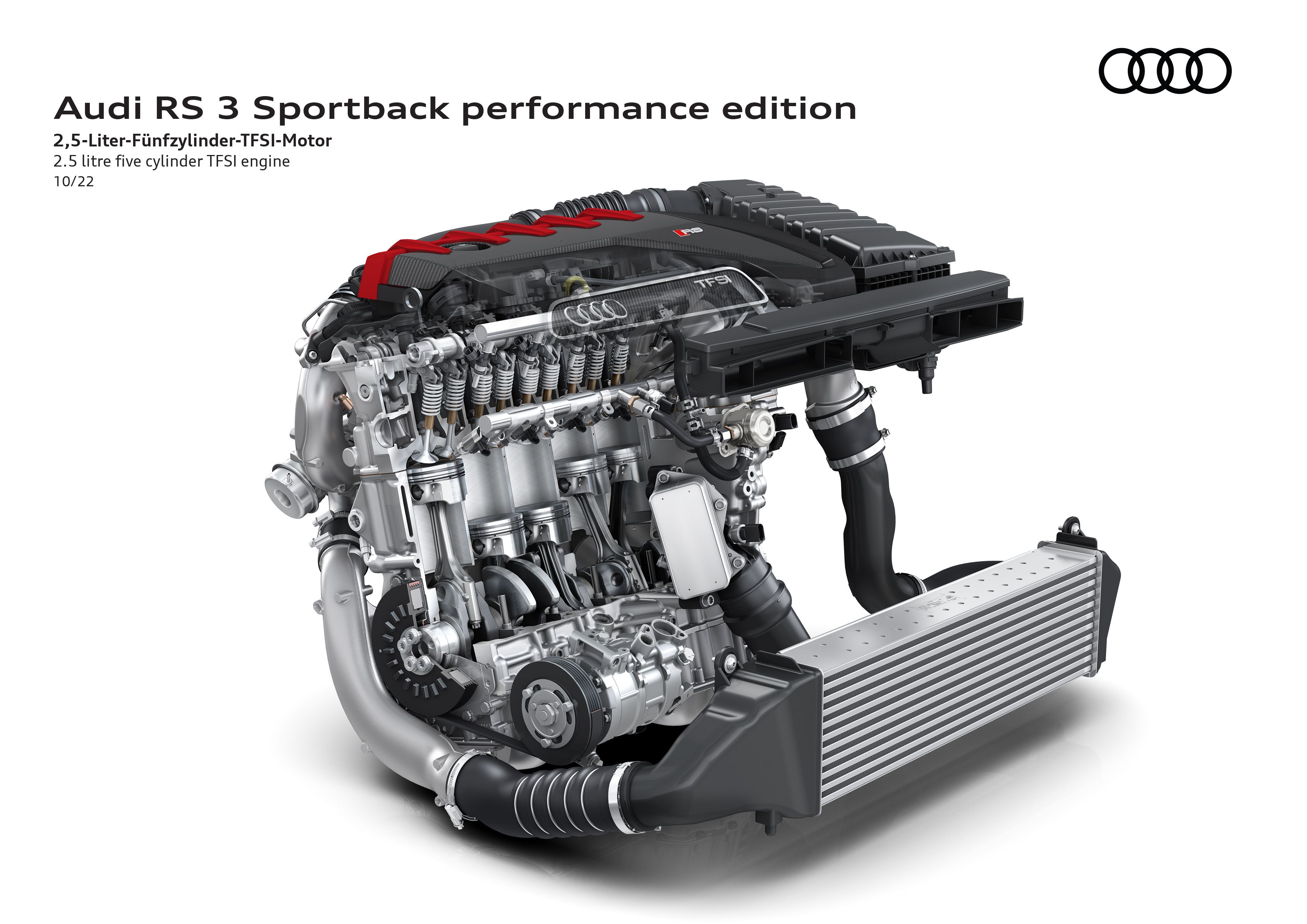 Audi Hints At Stronger RS3 Without Electrifying The Five-Cylinder Engine