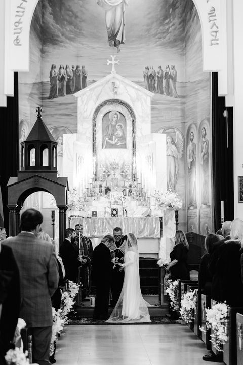 sophie chahinian  robert longo’s armenian wedding