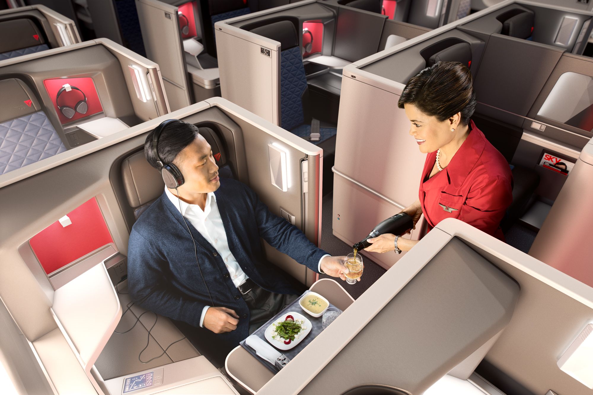 Delta one cheap business class